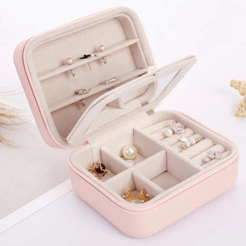 Cool Jewels Palm-Sized Compact Jewelry Box