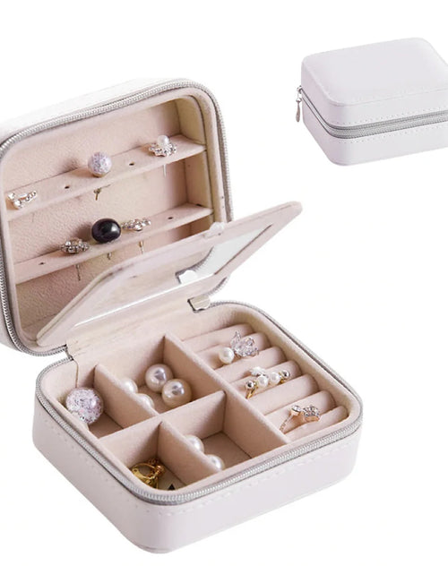 Load image into Gallery viewer, Cool Jewels Palm-Sized Compact Jewelry Box
