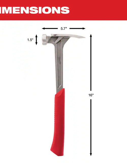 Load image into Gallery viewer, 28 Oz. Milled Face Framing Hammer
