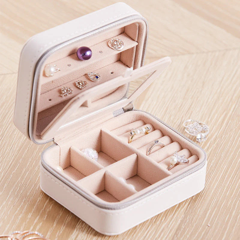 Cool Jewels Palm-Sized Compact Jewelry Box