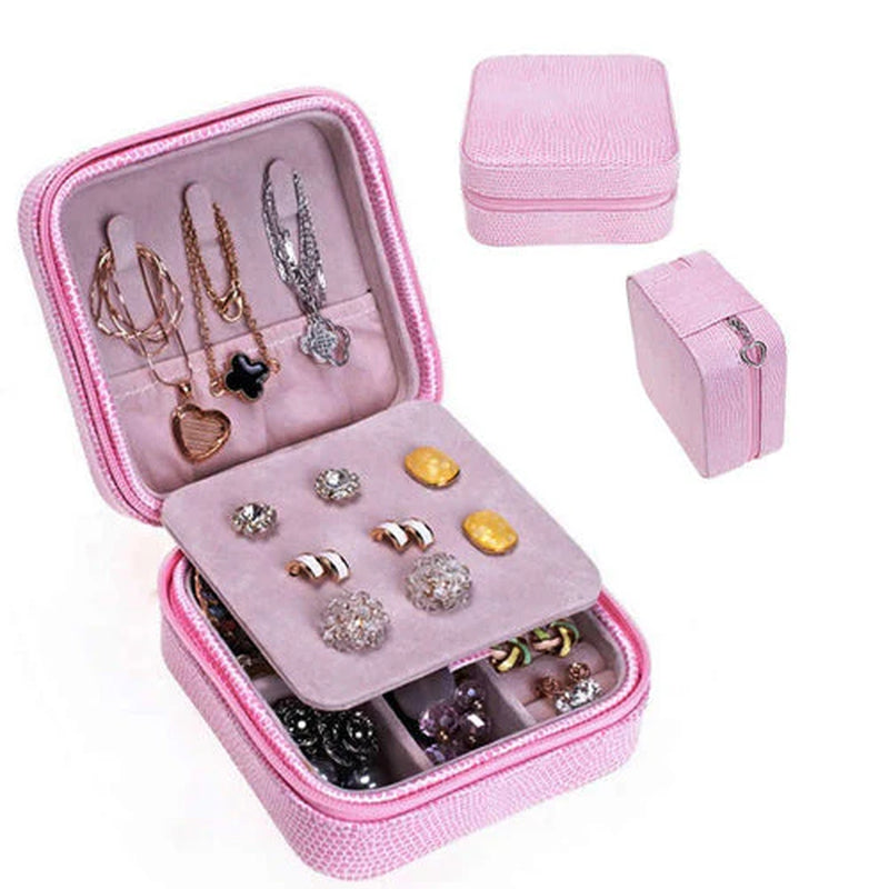 Cool Jewels Palm-Sized Compact Jewelry Box